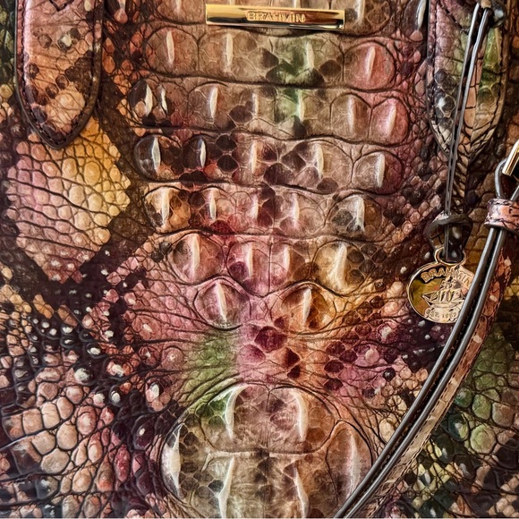 Brahmin Small Caroline Satchel Multicolor - Picture 3 of 5